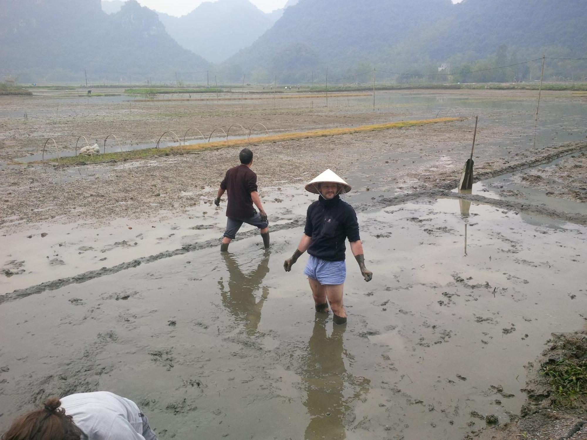 Tam Coc Rice Fields Resort Ниньбинь Экстерьер фото